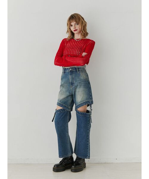 jouetie（ジュエティ）の「マルチWAYデニム（デニムパンツ）」 - WEAR