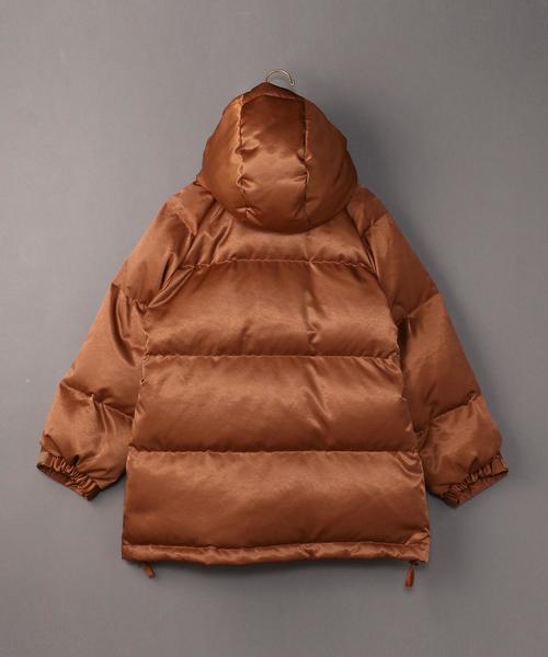 6（ロク）の「＜6(ROKU)＞SATIN HOOD DOWN/ﾀﾞｳﾝｼﾞｬｹｯﾄ ◇（ダウン