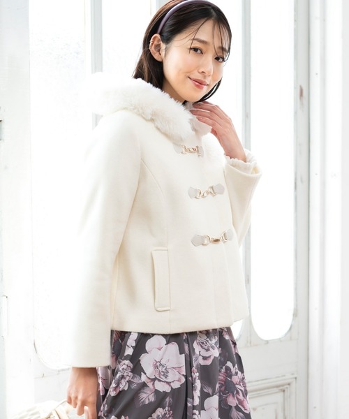 MISCH MASCH（ミッシュマッシュ）の「ショートビットダッフルコート