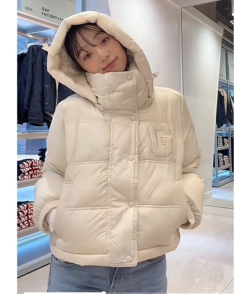 GAP（ギャップ）の「Coldcontrol Max フード付きプリントパファー