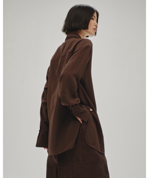 TODAYFUL（トゥデイフル）の「Backsatin Pocket Shirts（シャツ