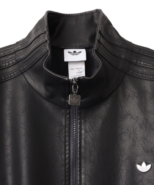 adidas PLEATHER FIREBIRD OVERSIZED TRACKTOP / アディダス プレザー