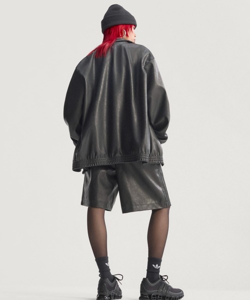 adidas PLEATHER FIREBIRD OVERSIZED TRACKTOP / アディダス プレザー