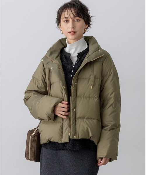 滝沢眞規子さん着用/VERY12月号掲載】シレータフタ コンパクト ダウン