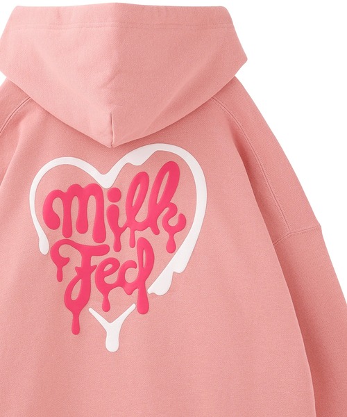 MILKFED.（ミルクフェド）の「MELTY HEART BIG SWEAT HOODIE（パーカー