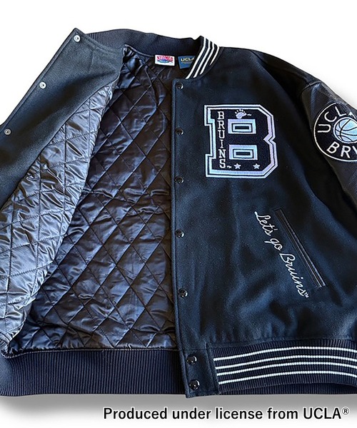 NUTMEG＆UCLA-中綿スタジアムジャケット（スタジャン）｜JACKROSE