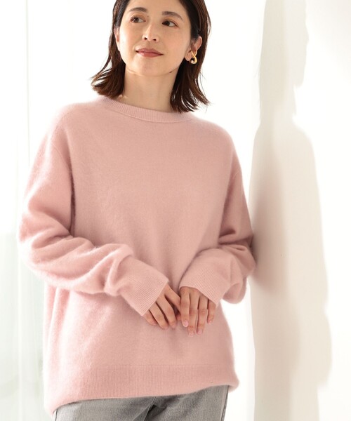 ATON（エイトン）の「ATON / ガーメントダイ カシミヤ クルーネック