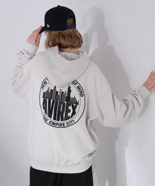 WEB限定》NEW YORK CITY ESCAPE PULLOVER HOODIE/ニューヨークシティ
