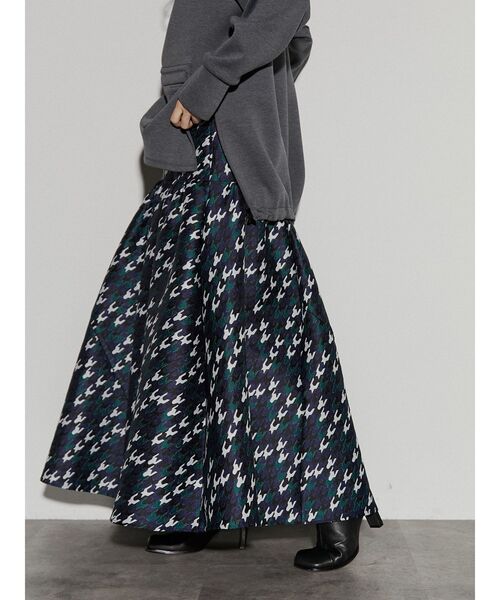 UN3D.（アンスリード）の「チドリジャカードスカート（スカート）」 - WEAR