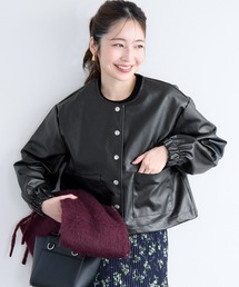 ノーカラージャケット（レザー・本革）の人気ランキング（レディース