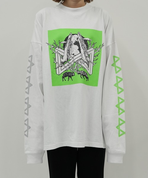 ENDRECHERI.（エンドリケリー）の「LONG SLEEVE T △（Tシャツ