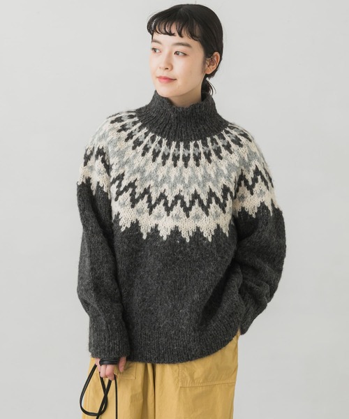 かぐれ（カグレ）の「ノルディックタートルニット（ニット/セーター