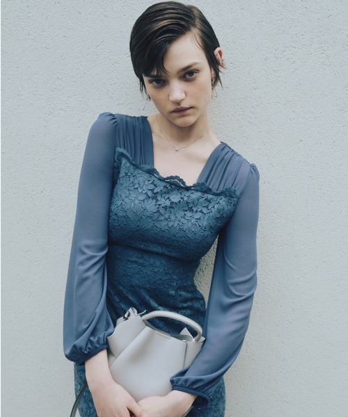 CELFORD（セルフォード）の「レースマーメイドワンピース（ワンピース