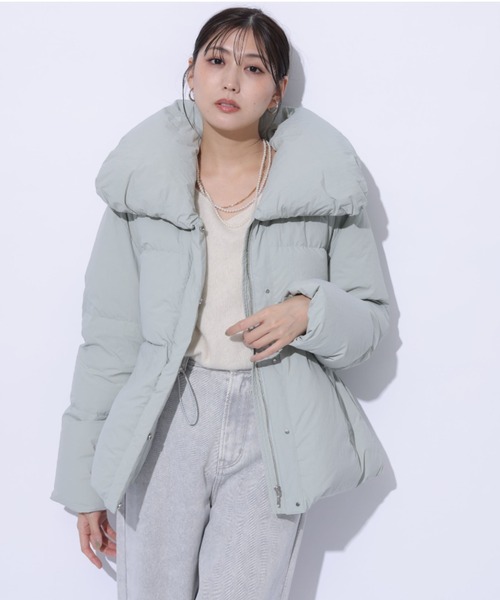 Mystrada（マイストラーダ）の「ビックカラーパデットコート（ダウン