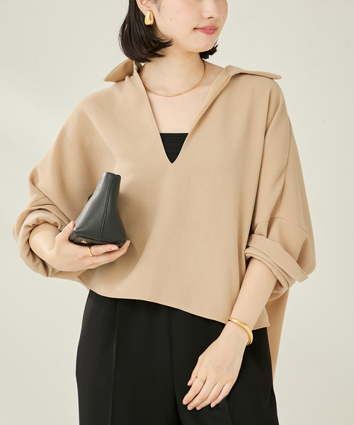 セール】《追加》GEORGETTE SKIPPER ブラウス（シャツ/ブラウス