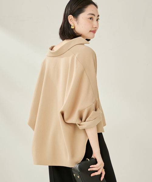 セール】《追加》GEORGETTE SKIPPER ブラウス（シャツ/ブラウス