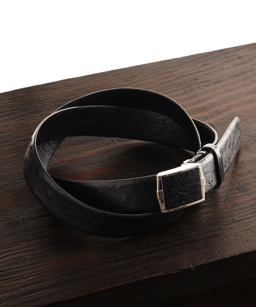 marelli]オーストリッチレザーベルト メンズ（ベルト）｜sankyo shokai