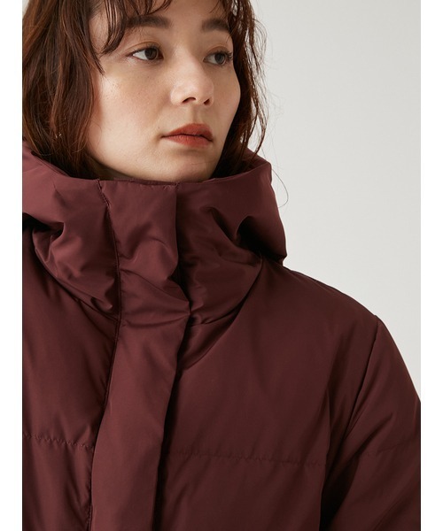 emmi（エミ）の「【emmi atelier】サステナブルフーディーダウン