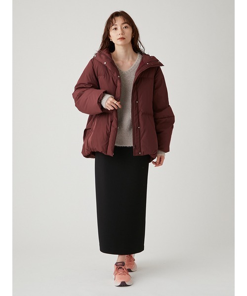 emmi（エミ）の「【emmi atelier】サステナブルフーディーダウン