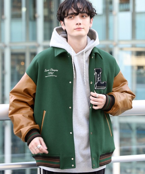 RAGEBLUE（レイジブルー）の「heavy weight big stadium jacket