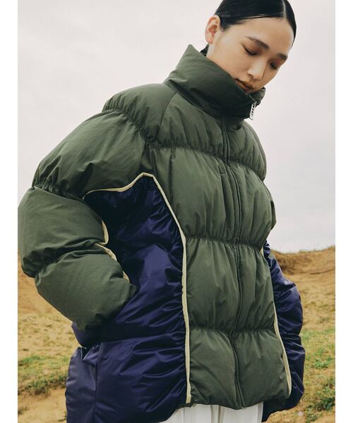 UN3D.（アンスリード）の「ギャザーエアリーダウンジャケット（ダウン