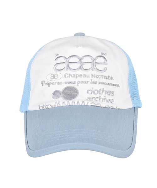 Web Logo Mesh Cap（キャップ）｜aeae（エーイーエーイー）の