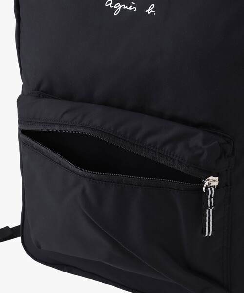 キッズ ロゴ リュックサック（バックパック/リュック）｜agnes b