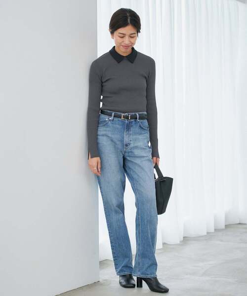 IENA（イエナ）の「YANUK/ヤヌーク 別注 LOUISE ストレートデニム