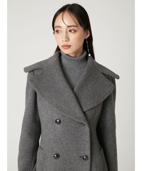 セール】ビッグカラーウールコート（ダッフルコート）｜FRAY I.D