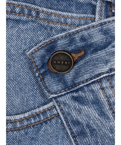 Ameri（アメリ）の「CROSS FRONT PAPA DENIM（デニムパンツ）」 - WEAR