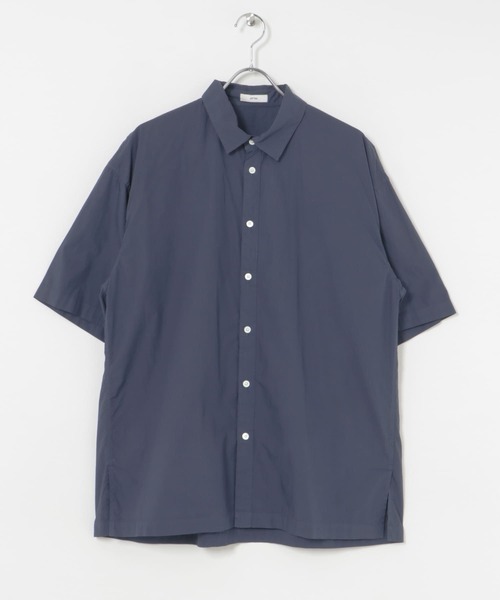 ATON COTTON LAWN OS SHORT-SLEEVE SHIRTS（シャツ/ブラウス）｜ATON