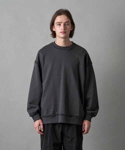 SLICK（スリック）の「オーバーサイズダメージスウェット（スウェット