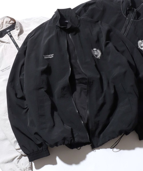 セール】SITRY Nylon Track Jacket/別注 オーバーサイズ ブロークコア