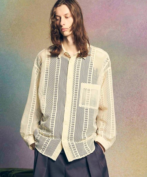 UNISEX》【LIMITED EDITION】Prime-Over Regular Collar Shirt