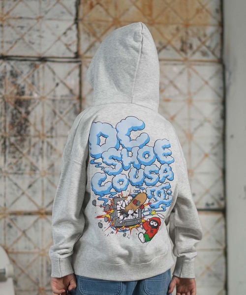 DC/ディーシー 25 KD CLASH DECK PH キッズ プルオーバー パーカー