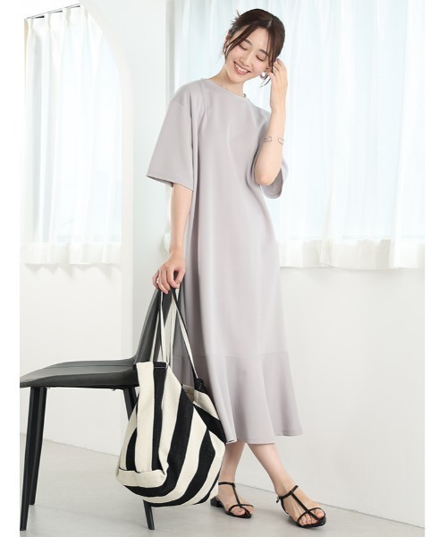 サイズ展開あり】ドライスウェットマーメイドワンピース（ワンピース