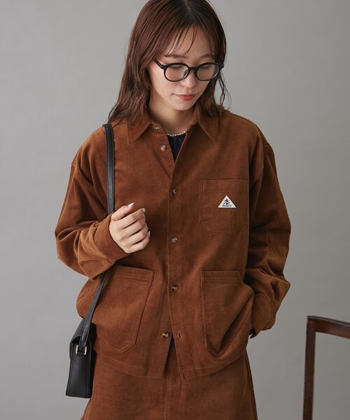 セール】【セットアップ対応】【GEVACO】コーデュロイシャツジャケット