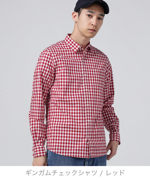 ZOZO（ゾゾ）の「ギンガムチェックシャツ（パターンオーダー）/レッド