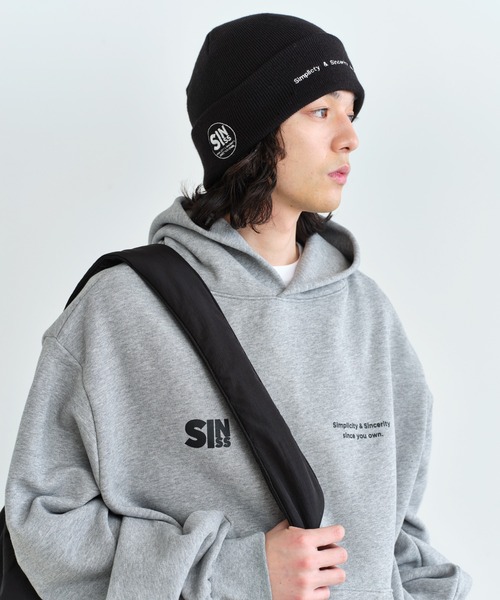 セール】Oversized logo hoodie / オーバーサイズロゴフーディー