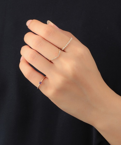 K10マザーリング（アメジスト）（リング）｜agete（アガット）の