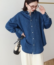 予約商品】「インディゴブルー」に該当するシャツ/ブラウス（デニム