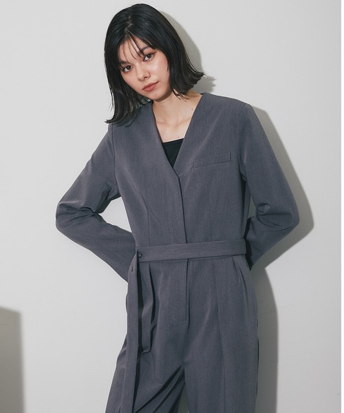 長袖オールインワンパンツドレス（スーツセット）｜SMILE ORCHID