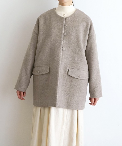 セール】オオカミと新しい朝と灯りと“がいとう”（ノーカラーコート