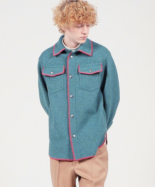 caban（キャバン）の「CABaN ウールフリース オーバーシャツ（その他