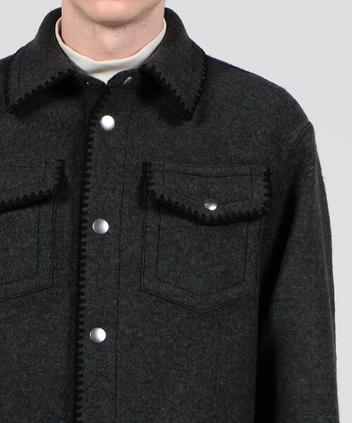 caban（キャバン）の「CABaN ウールフリース オーバーシャツ（その他