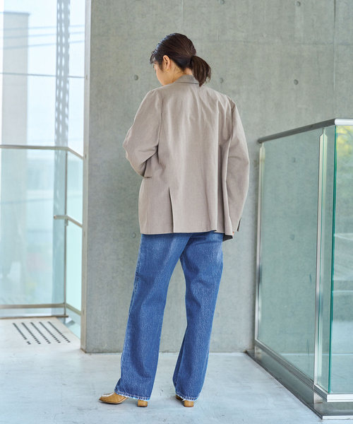 IENA（イエナ）の「【KURO/クロ】別注 OPTIMA ワイドテーパードデニム