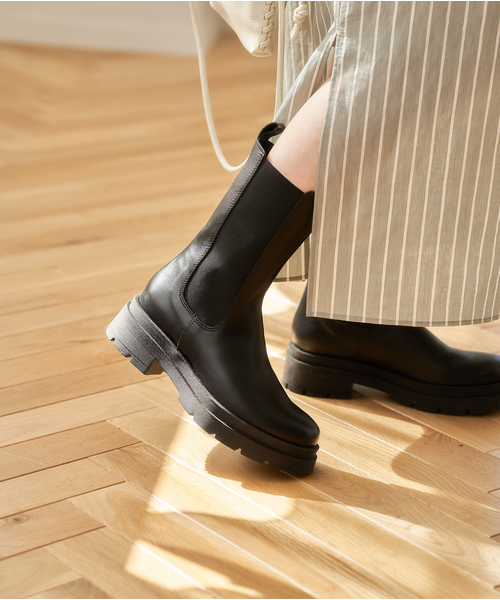 eness（エネス）の「【ENESS/エネス】 サイドゴアミドルブーツ