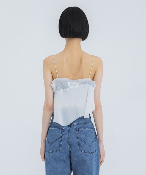 kotohayokozawa/コトハヨコザワ】シアーショートキャミソール