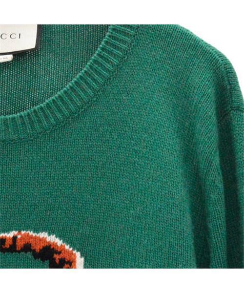 ブランド古着】タイガージャガードニットセーター（ニット/セーター