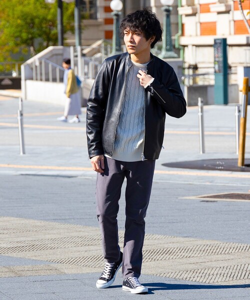 BEAMS HEART（ビームスハート）の「リアルレザー シングルライダース